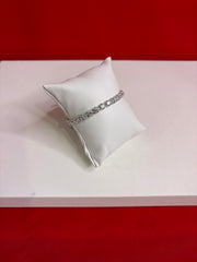 Fancy Pure Silver Bracelet (WB81)