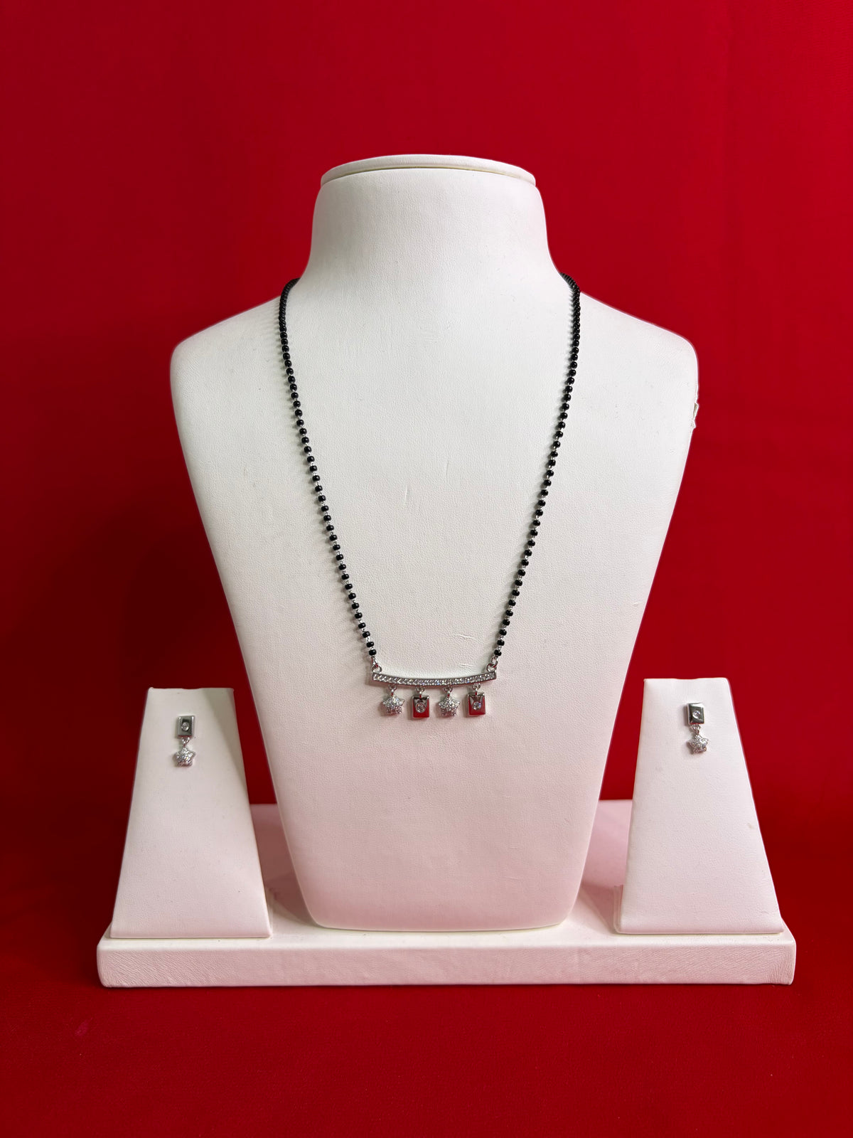 Pure Silver Mangalsutar Necklace (SM5)