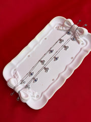 Pure Italian Silver Anklets (WA92)