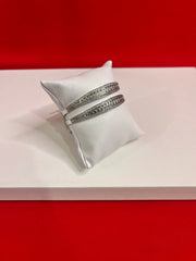 Pure Silver Bangle Pair 2.1