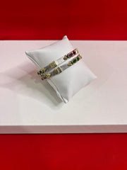 Pure Silver Bangle Pair 2.3