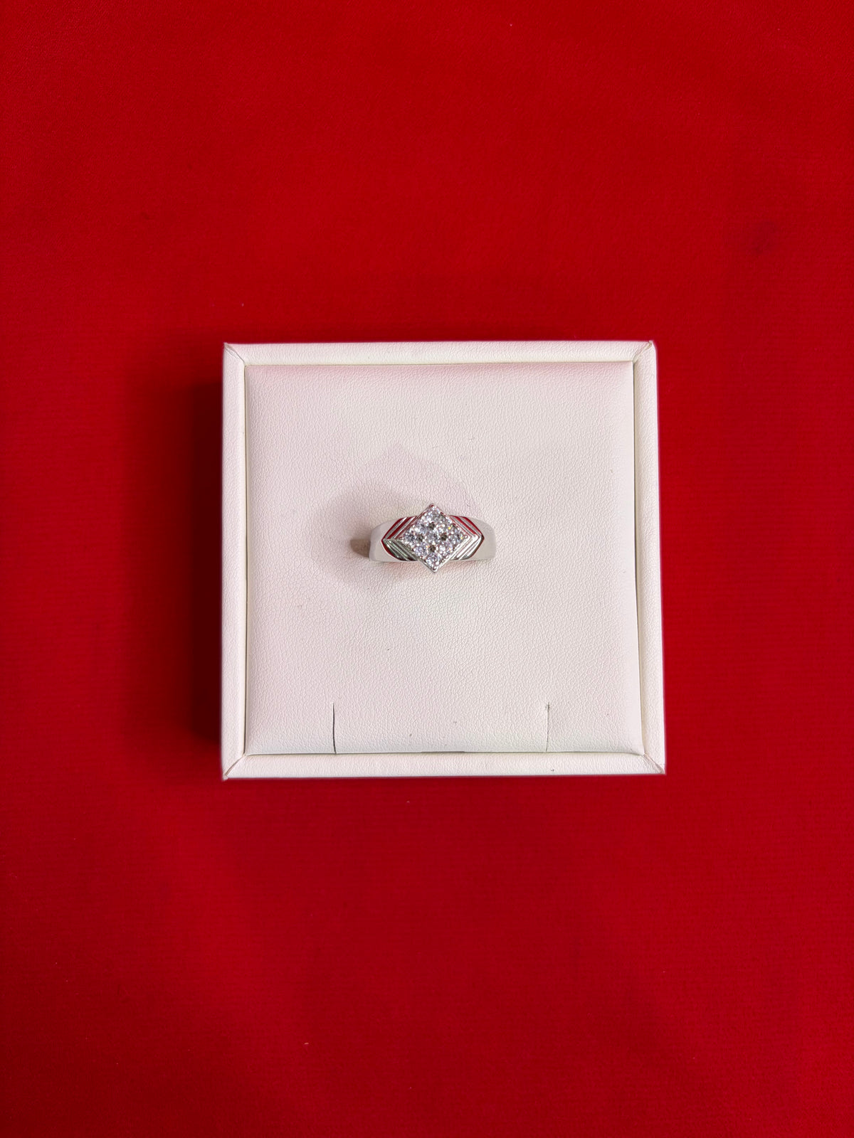 Men Silver Ring (Size 9) MR188