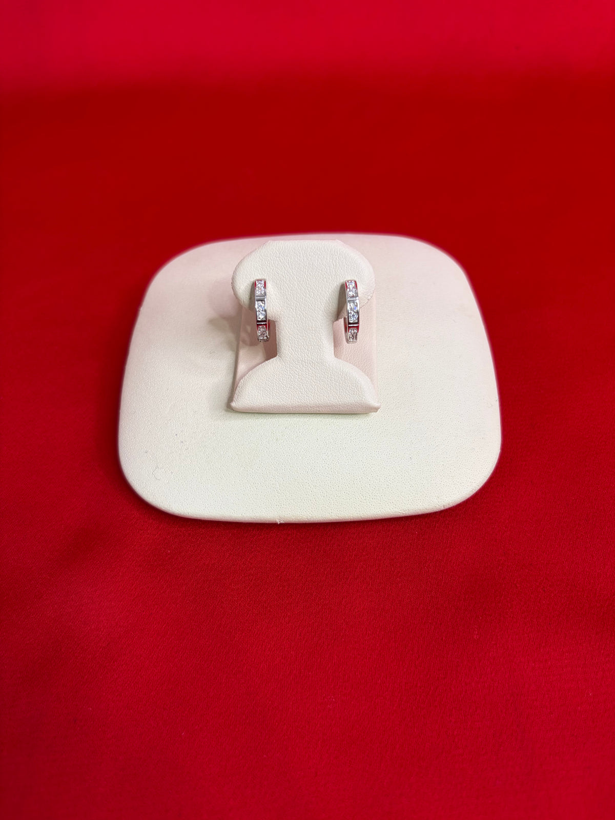 Pure Silver Hoops Earrings (HE55)