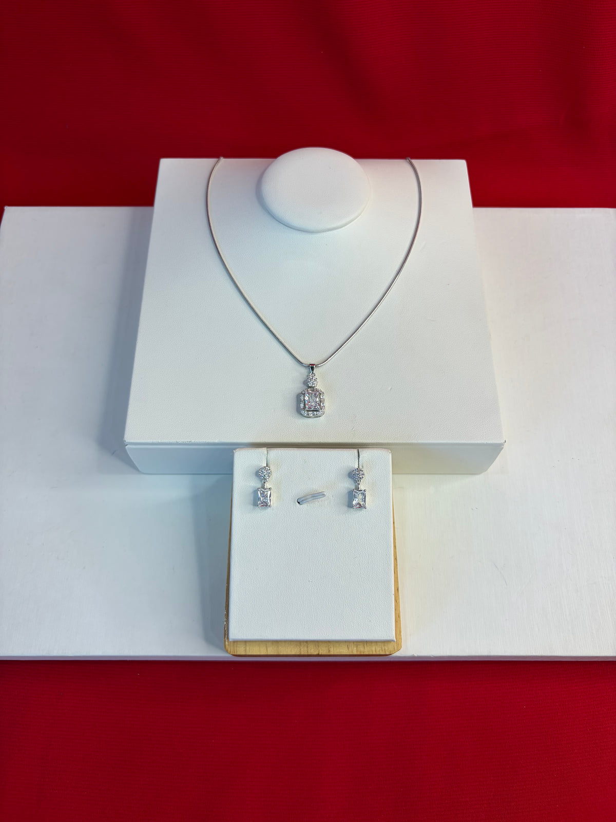 Pure Silver Pendant Set (WN217)