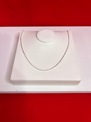 Pure Silver Chain 16” Gk43