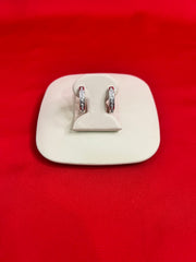 Pure Silver Hoops Earrings (HE31)