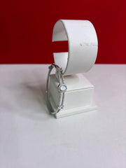 Women’s Pure Silver Bangle Bracelet (SB117)