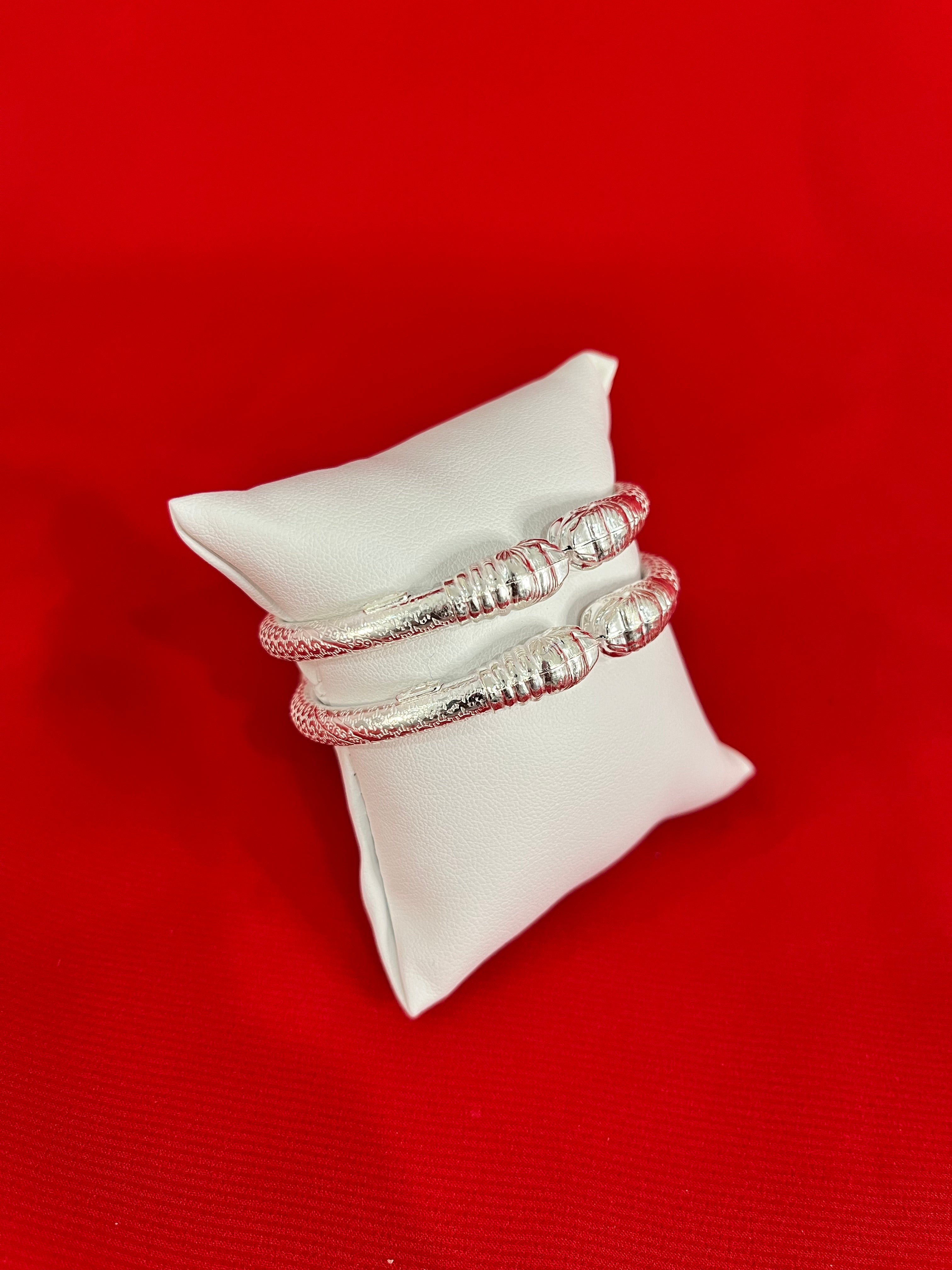 pure Silver Bangle pair 2.1