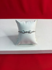 Women’s Pure Silver Bracelet (Wb165)