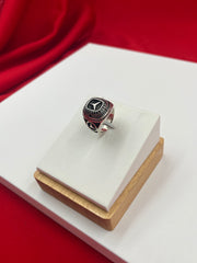 Men Silver Ring size 8