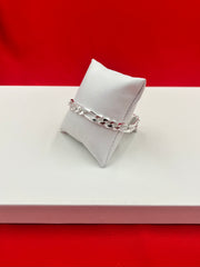 Men’s Pure Silver Figaro Bracelet