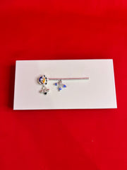 Pure Silver Laddu Gopal Bansuri 🪈