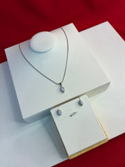 Pure Silver Pendant Set (WN218)