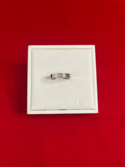 Men Silver Band (Size 11) MR8