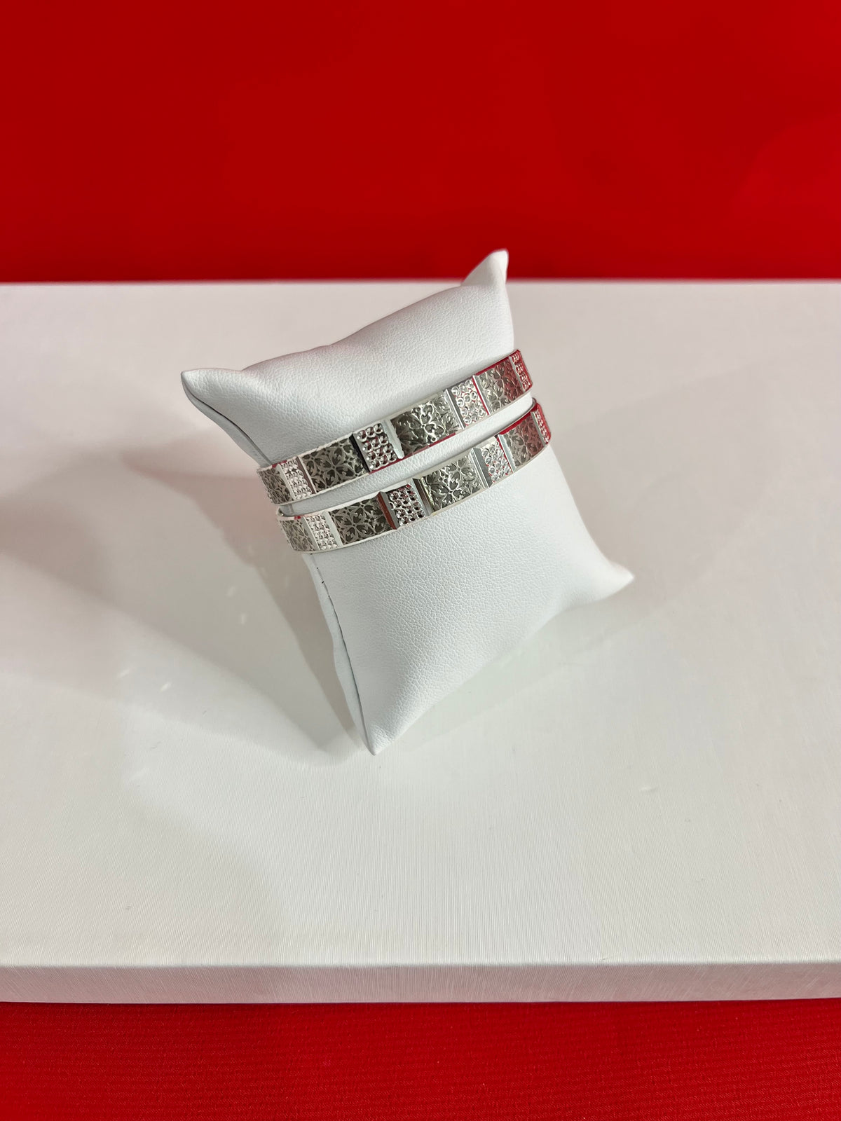 Pure silver Bangle Pair 2.2