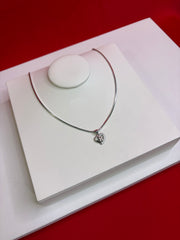 Pure Silver Pendant Necklace (WN121)