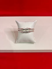 Pure Silver Bangle Pair 2.2