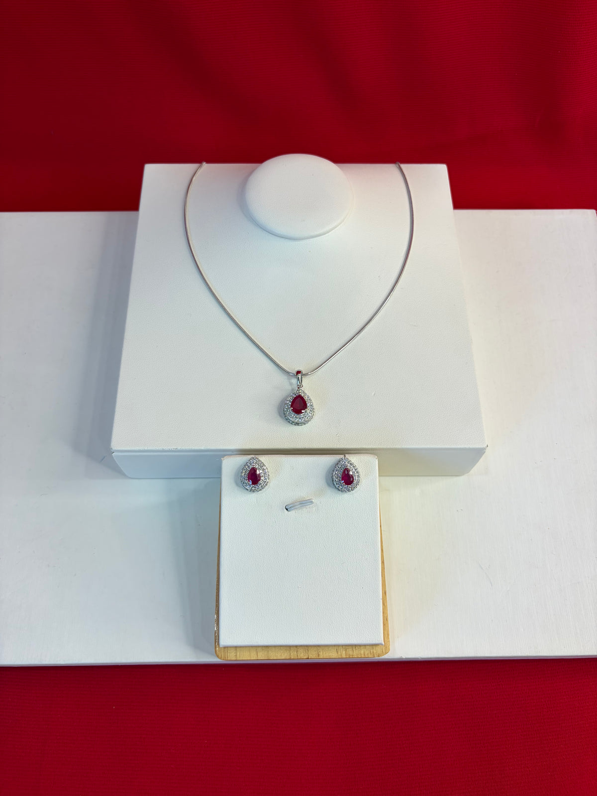 Pure Silver Pendant Set (WN212)