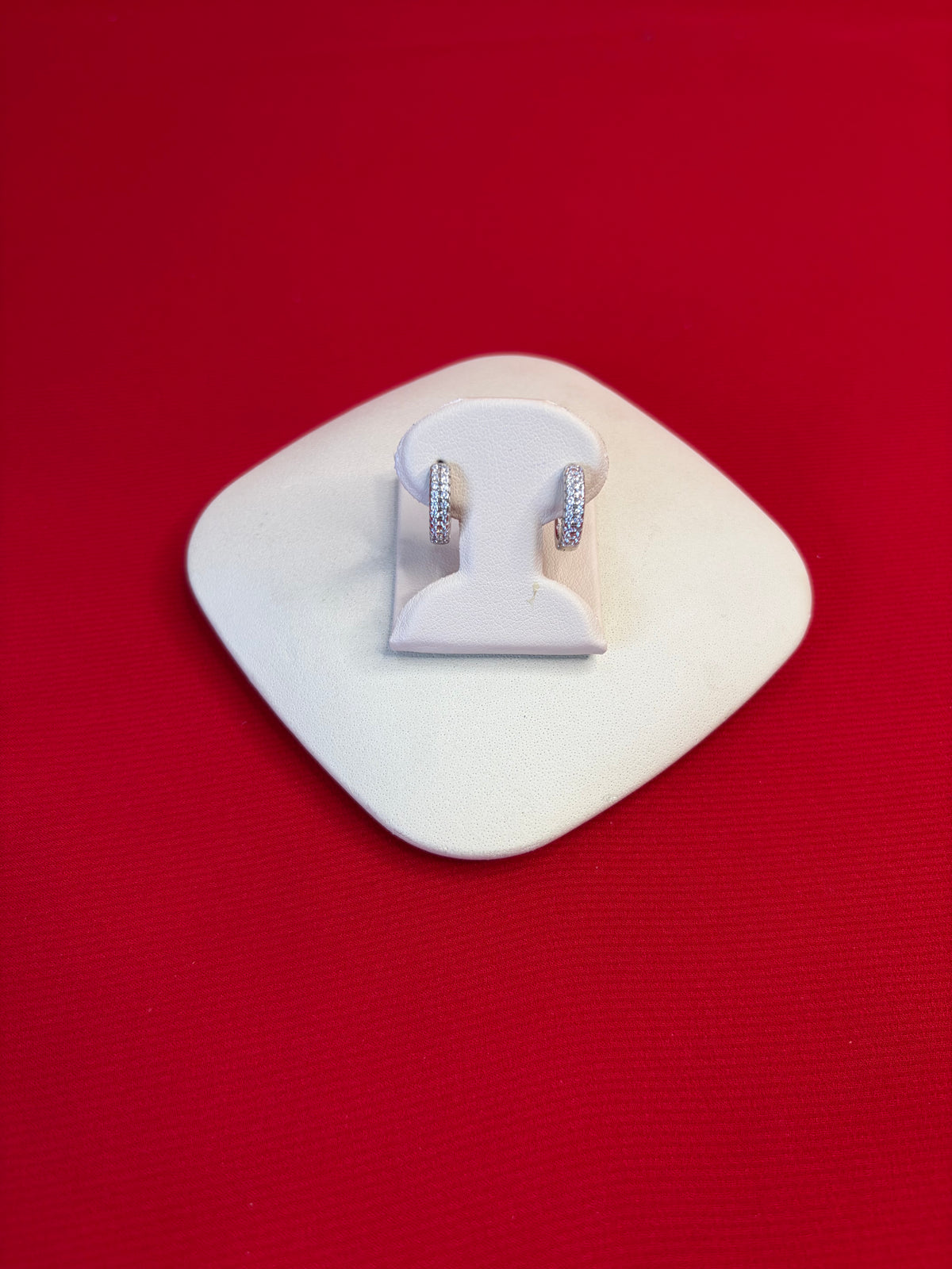 Pure Silver Hoops Earrings (HE84)