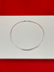 Cuban Pure Silver Chain 20”
