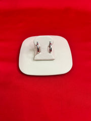 Pure Silver Hoops Earrings (HE45)
