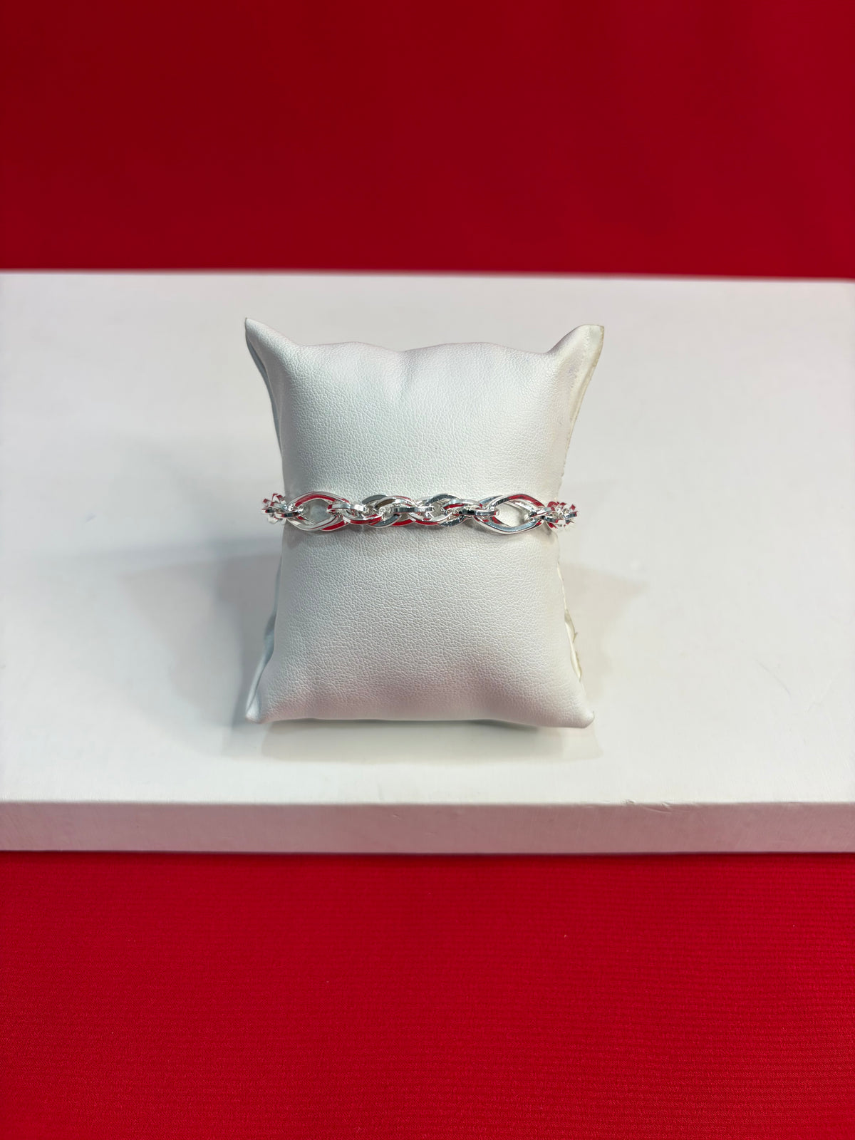 Men Pure Silver Bracelet (MB142)