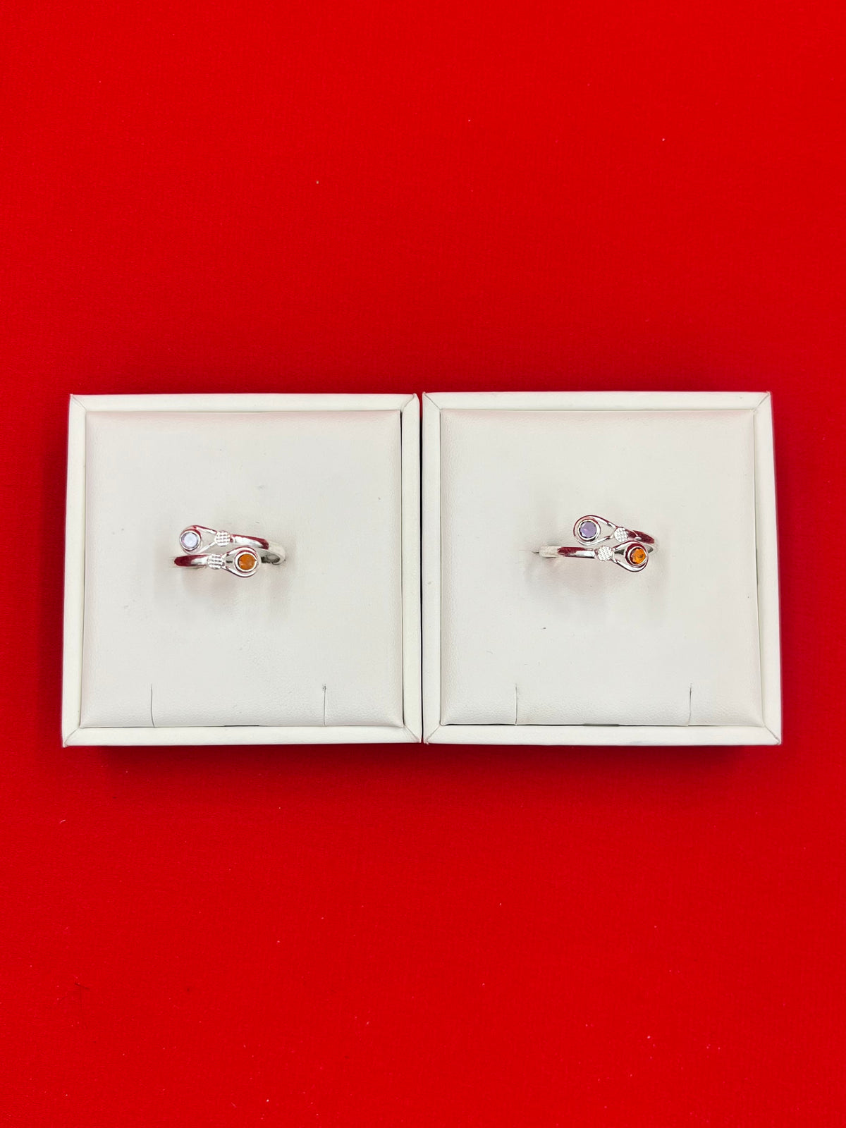 Pure Silver Toe Rings size-13