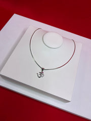 Pure Silver OM Pendant (WN127)