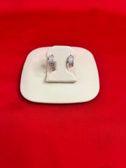 Pure Silver Hoops Earrings (HE27)