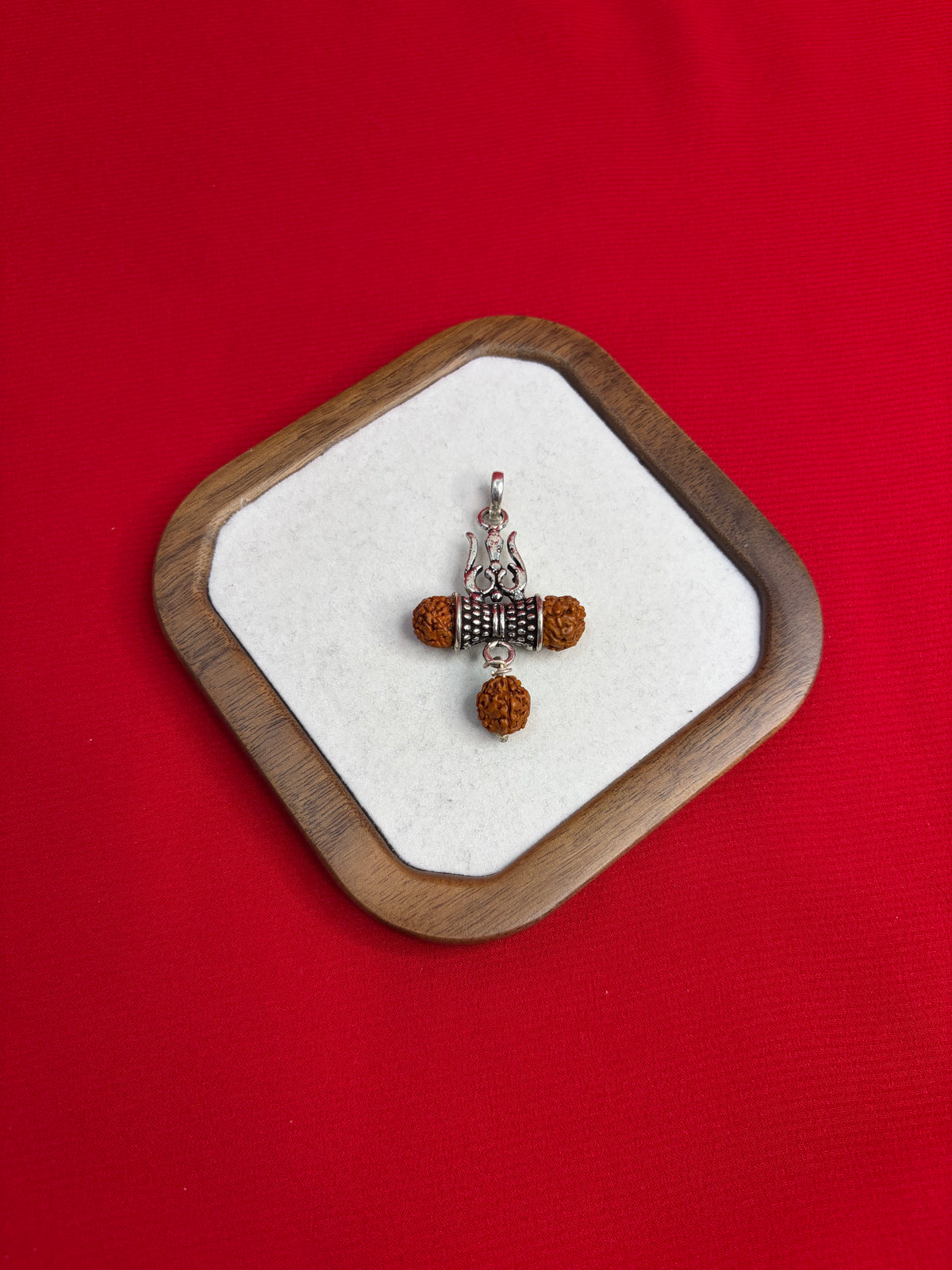 Pure Silver Rudhraksh Pendant (SP68)