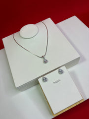 Pure Silver Pendant Set (WN146)
