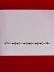 Fancy Pure Silver Bracelet (WB77)