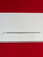Men Pure Silver Bracelet (MB154)