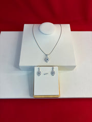 Pure Silver Pendant Set (WN224)