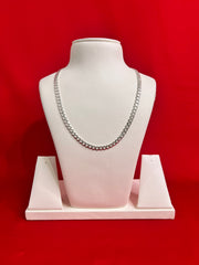 Cuban Pure Silver Chain 20” Sc82