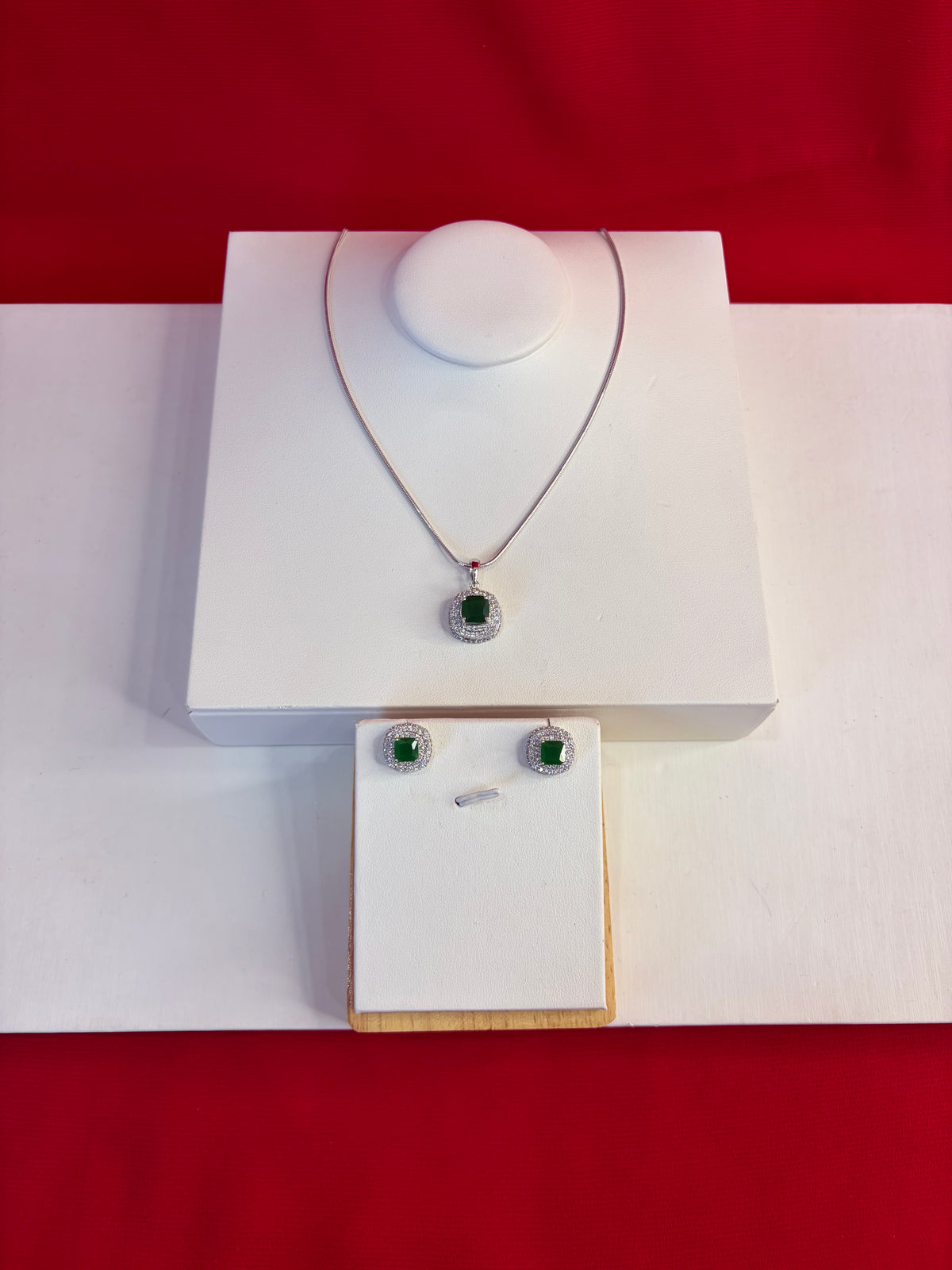 Pure Silver Pendant Set (WN208)