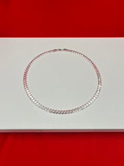 Cuban Pure Silver Chain 20”