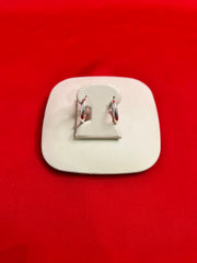 Pure Silver Hoops Earrings (HE72)