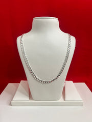 Cuban Pure Silver Chain 24” Sc65