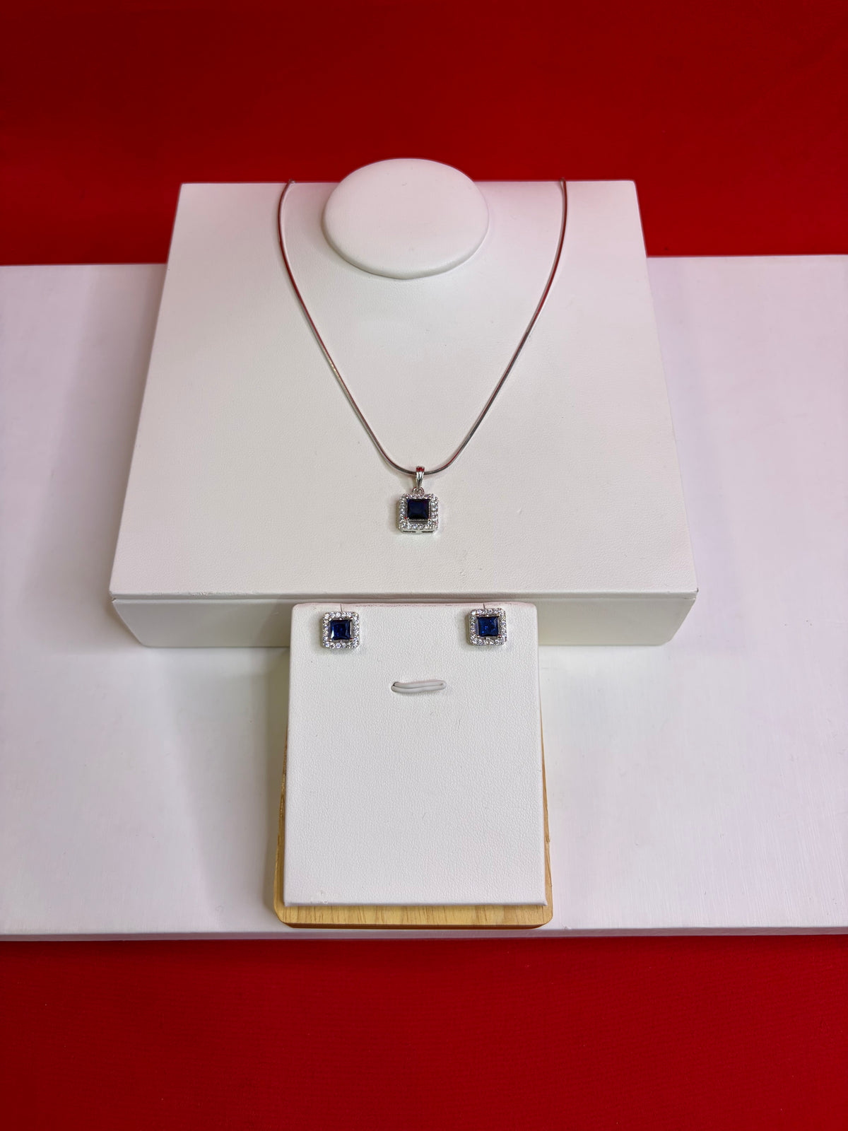 Pure Silver Pendant Set (WN143)