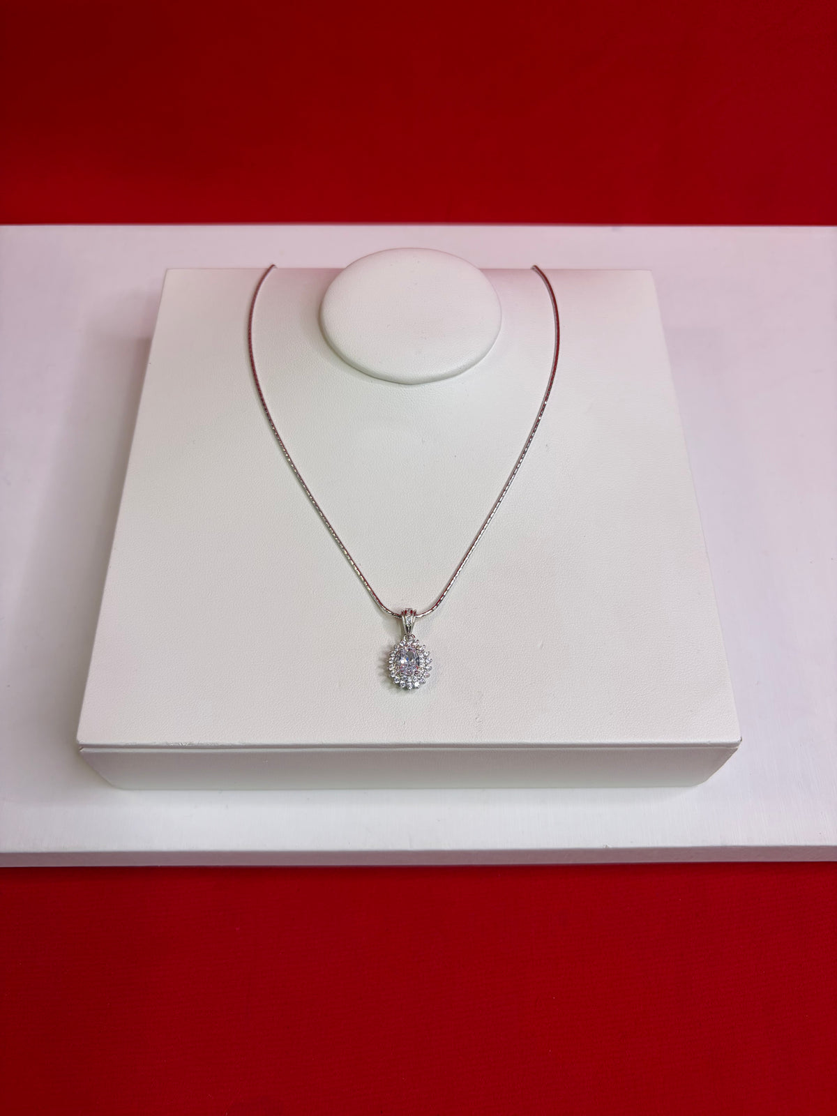 Pure Silver Pendant Necklace (WN108)
