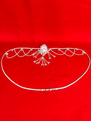 Pure Silver Waist Chain Also known as ( Kamarbandh, Belly chain , Tagdi or Kamar Patta)
