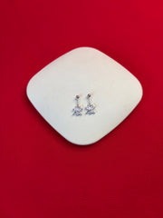 Pure Silver Hanging Helix Earrings (HH2)