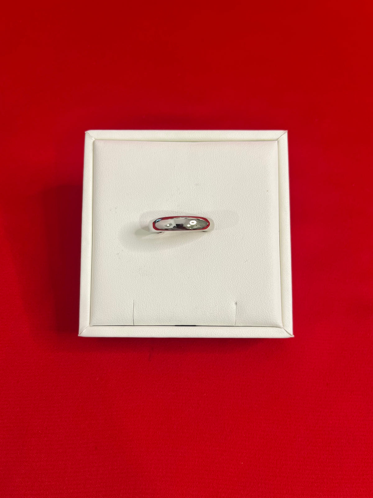 Men Silver Band (Size 12) MR85