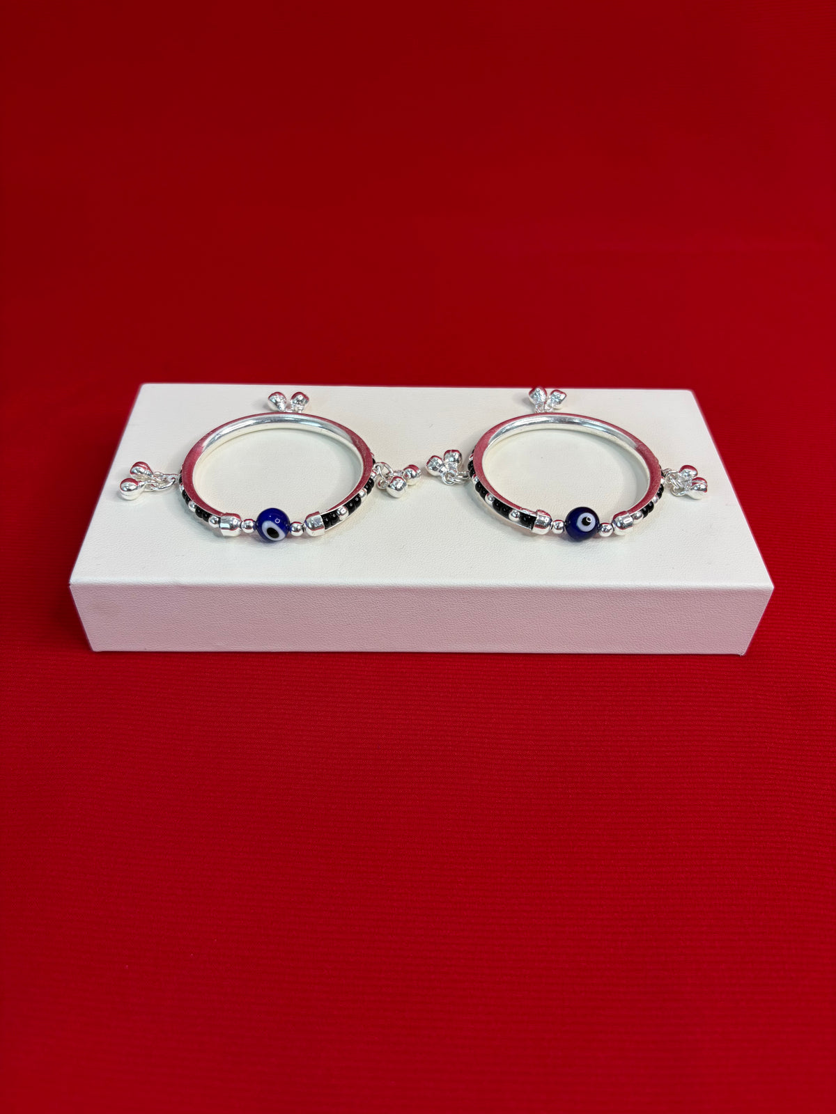 Pure Silver Kids Kangan Bracelet (KS137)