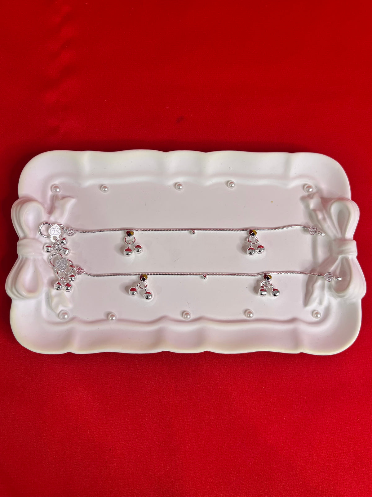 Pure Silver Kids Anklets 6.5 (KA65)