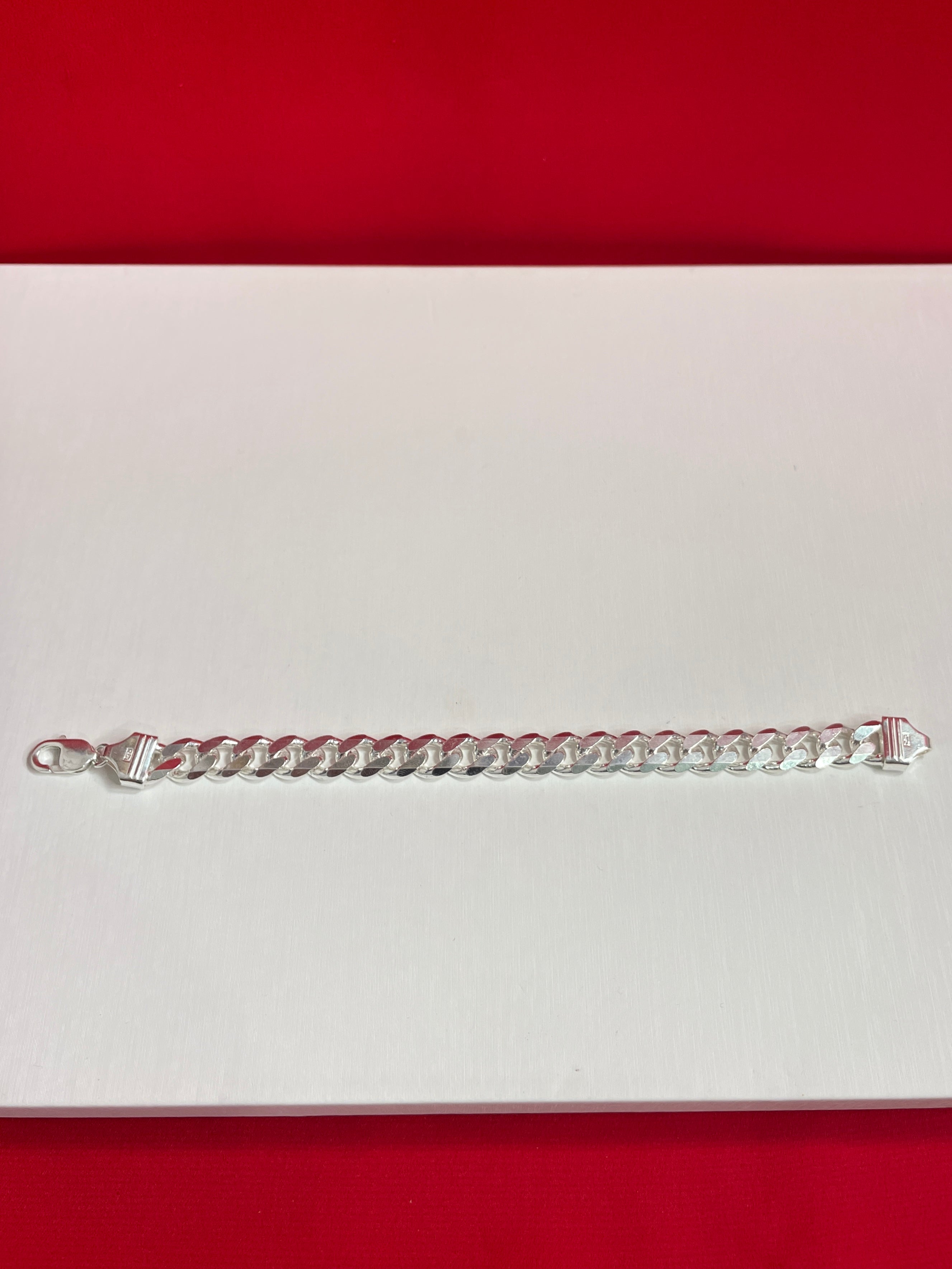 Men’s Pure Silver Cuban Bracelet mb5