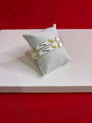 Pure Silver Bangle Pair 2.10 (SB87)