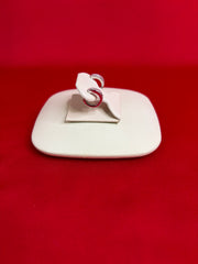 Pure Silver Hoops Earrings (HE61)