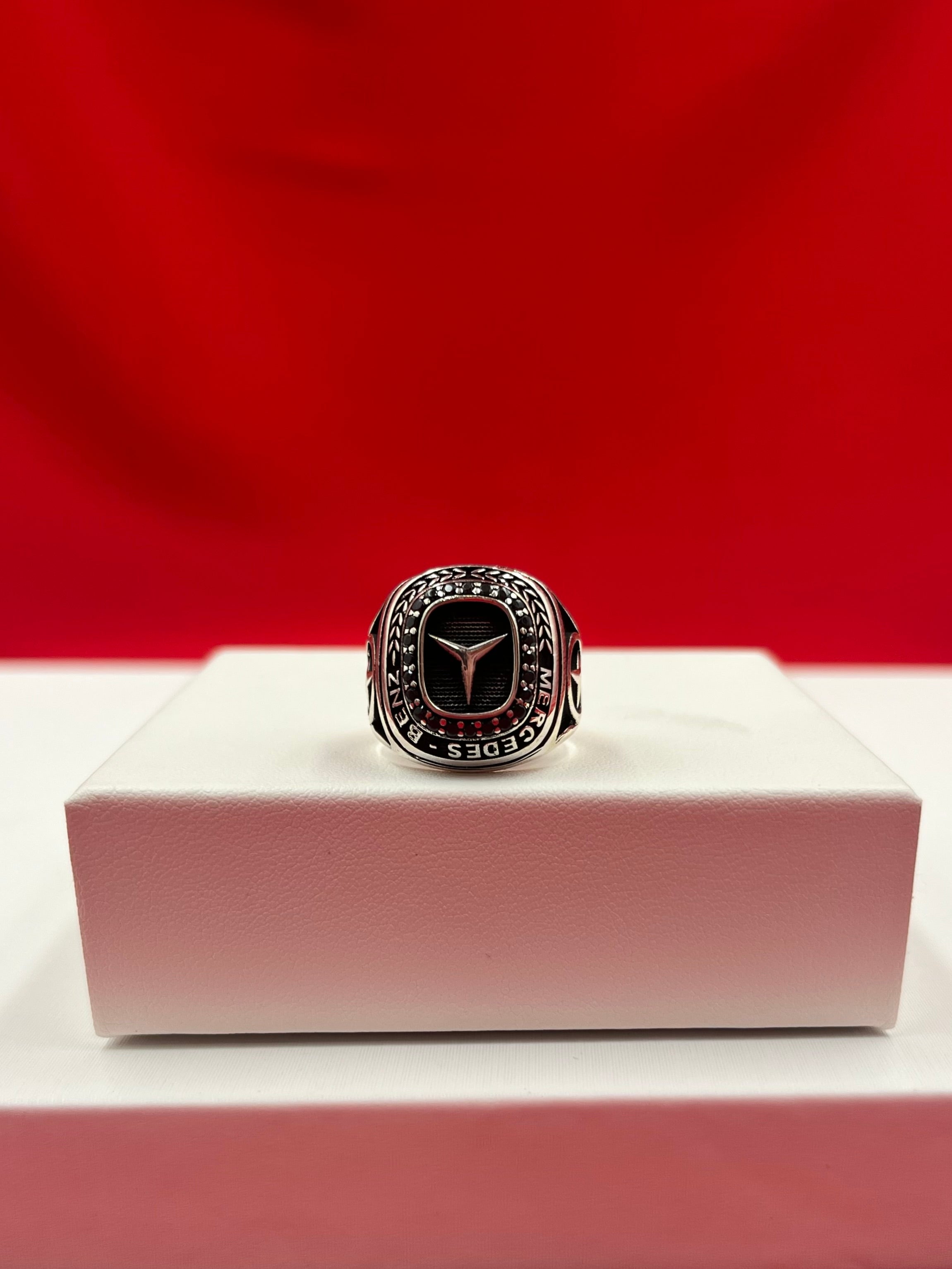 Men Silver Ring size 8